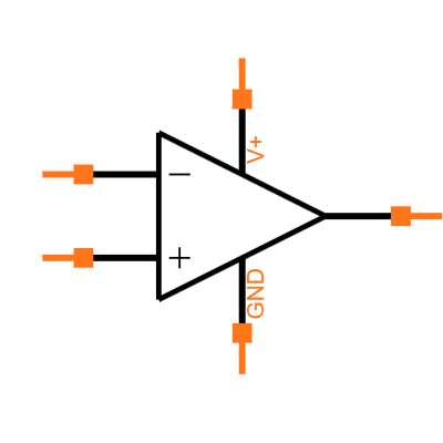 LM324N Symbol
