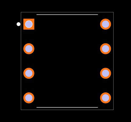 LM358N/NOPB Footprint