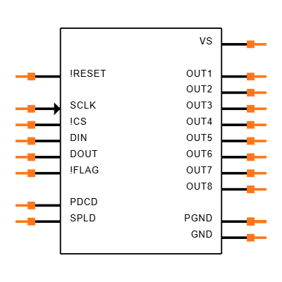 MAX4896ETP+T Symbol