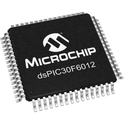 16-bit PICs DSPIC30F6012-20I/PF by Microchip