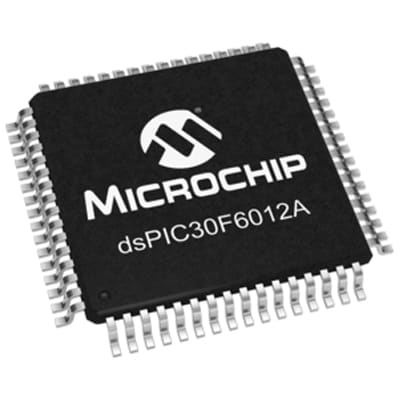 16-bit PICs DSPIC30F6012A-20E/PF by Microchip
