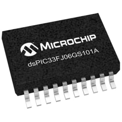 16-bit PICs DSPIC33FJ06GS101A-I/SS by Microchip