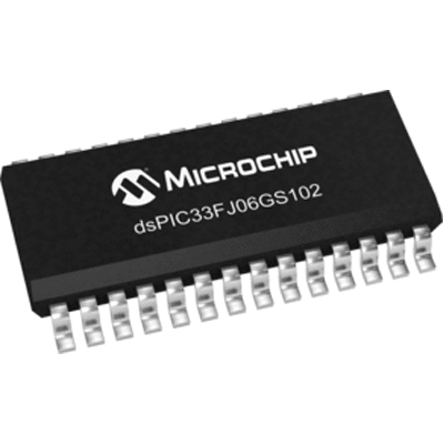 16-bit PICs DSPIC33FJ06GS102-E/SO by Microchip
