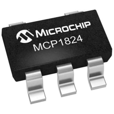 Voltage Regulators MCP1824T-2502E/OT by Microchip