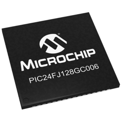 16-bit PICs PIC24FJ128GC006-I/MR by Microchip
