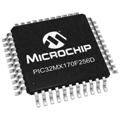 32-bit PICs PIC32MX170F256DT-50I/PT by Microchip
