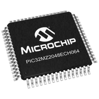 32-bit PICs PIC32MZ2048ECH064-I/PT by Microchip