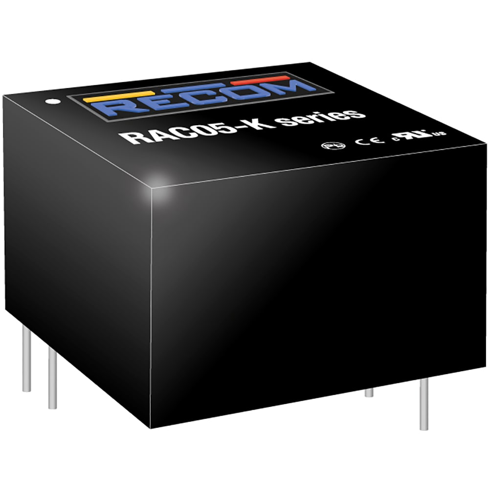 All Parts Semiconductors Power Management DC - DC Converters RAC05-05SK by Recom Power