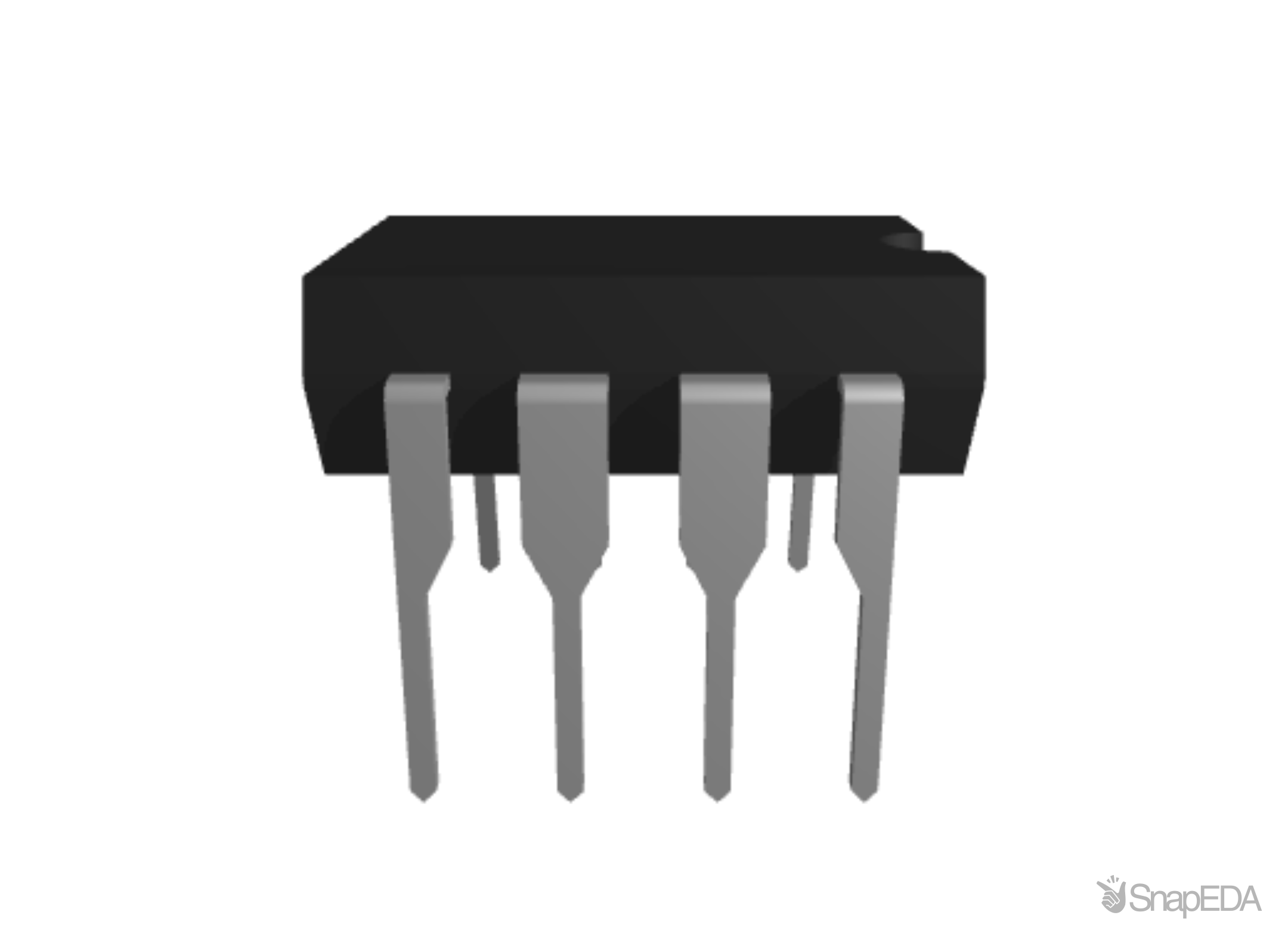 TDA2822M 3D Model